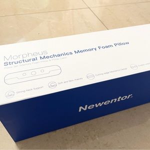 Newentor Gel Memory Foam Pillow, Dual Comfort Neck Back Side Sleeper Support